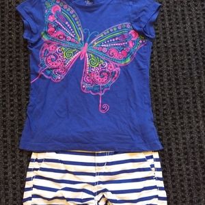 2 pieces short and t-shirt